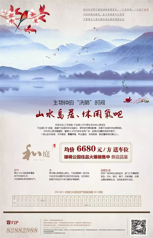 2016年1-2月杭州地产广告集锦 创意与市场风向的交织