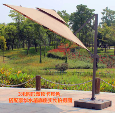 杭州户外遮阳伞定制指南 融合广告功能，打造移动品牌阵地